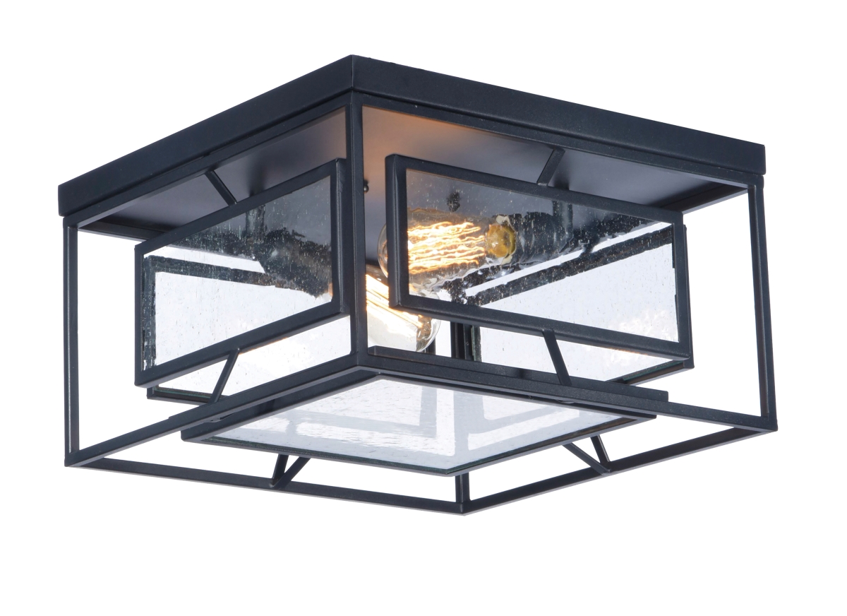 Picture of Maxim 21670CDBK Era 2-Light Ceiling Lamp, Black