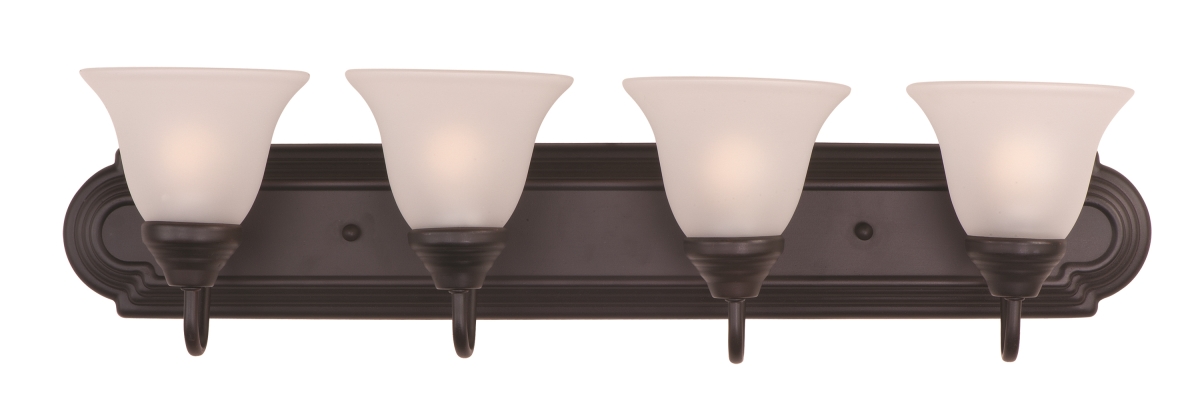 Essentials 4-Light Bathroom Vanity, Oil Rubbed Bronze