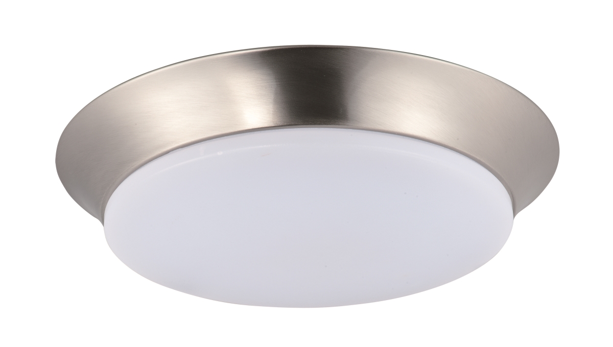 Profile EE LED Flush Mount, Satin Nickel