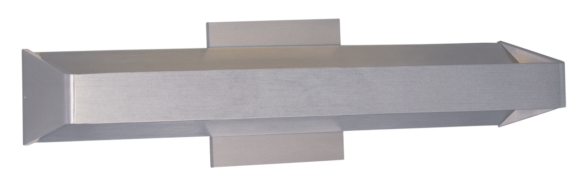 Alumilux LED Outdoor Wall Sconce, Satin Aluminum