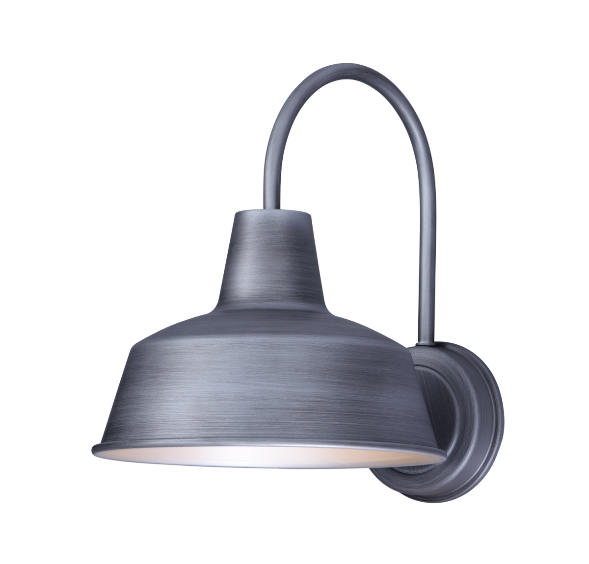 35015WZ 10.75 in. Pier M 1-Light Outdoor Wall Sconce, Weathered Zinc -  Maxim Lighting