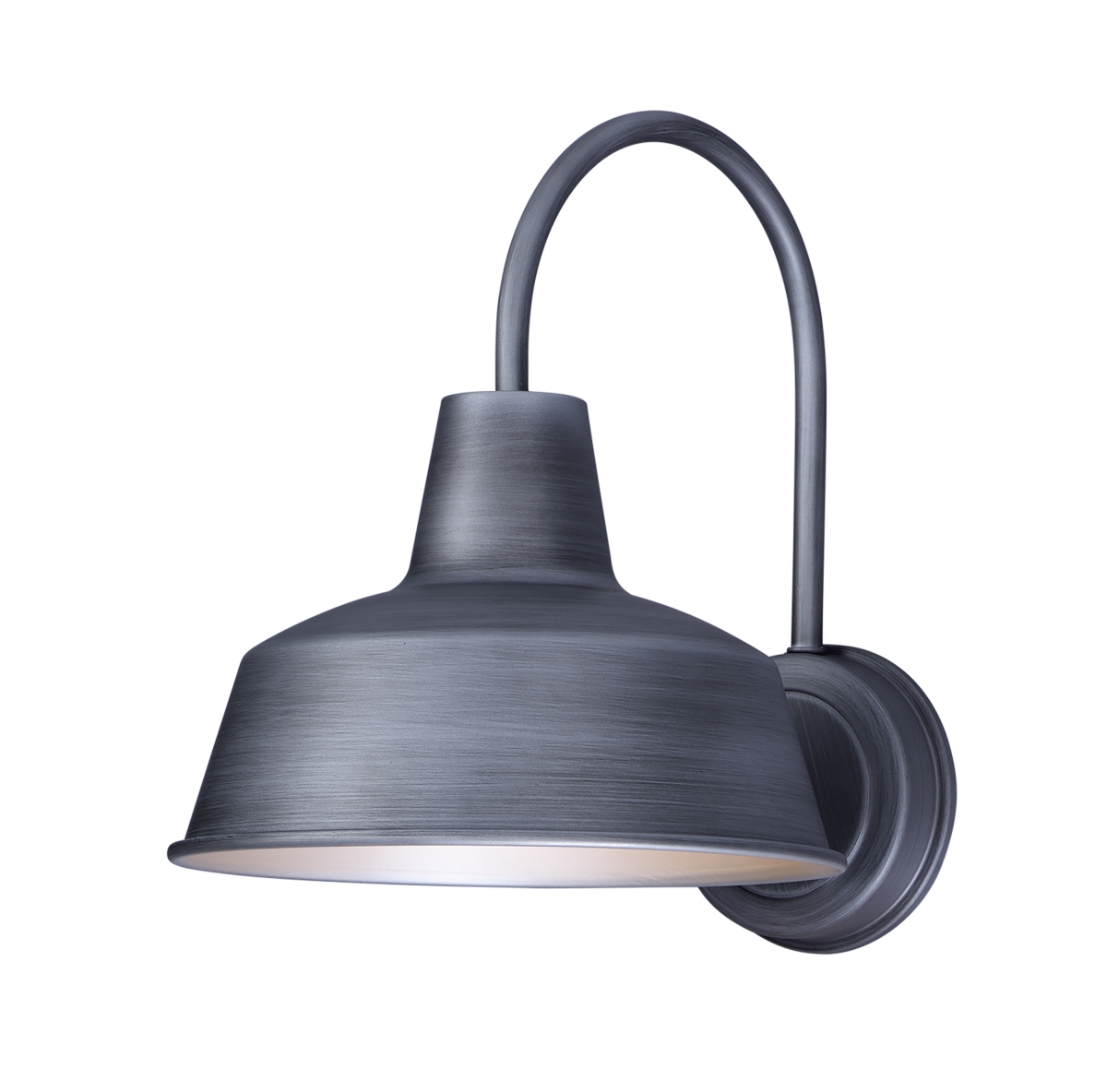35016WZ 13.25 in. Pier M 1-Light Outdoor Wall Sconce, Weathered Zinc -  Maxim Lighting