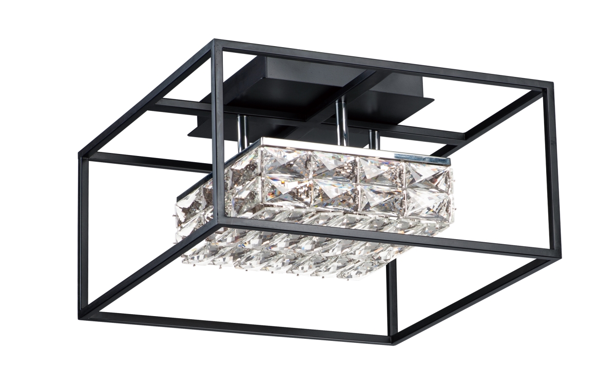 Zephyr LED Flush Mount - Black
