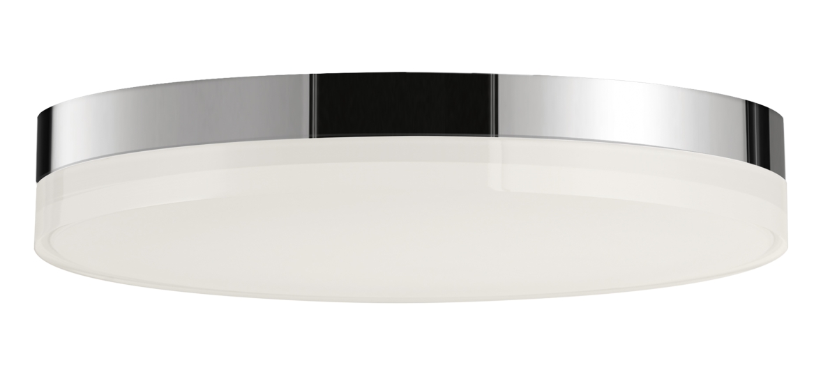 Picture of Maxim Lighting 57684CLFTPC 11 in. Round 20 watt 3000K Dimmable Illuminaire II LED Flush Mount - Polished Chrome