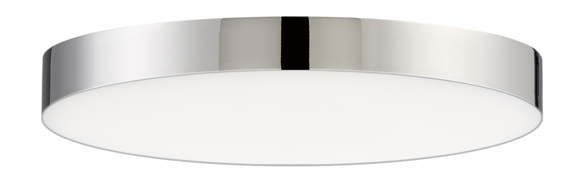 Picture of Maxim Lighting 57662WTPC 7 in. 15 watt 3000K Dimmable Trim LED Flush Mount - Polished Chrome