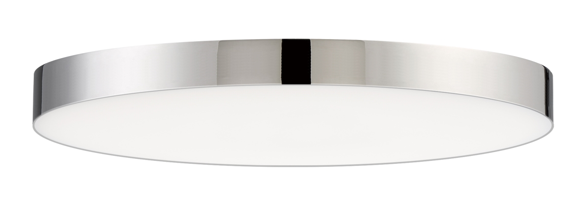 Picture of Maxim Lighting 57663WTPC 9 in. 18 watt 3000K Dimmable Trim LED Flush Mount - Polished Chrome