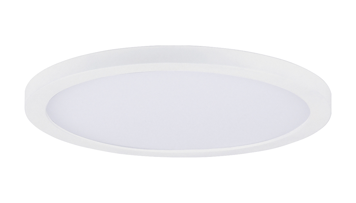 Picture of Maxim 57694WTWT 9 in. 18 watt Chip RD LED Flush Mount, White