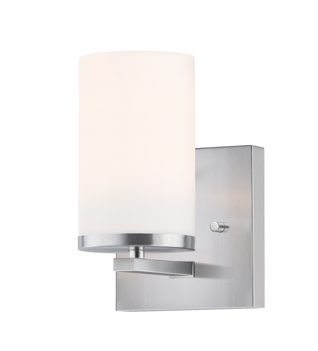 10281SWSN 5 in. 1-Light Bath Vanity, Satin Nickel