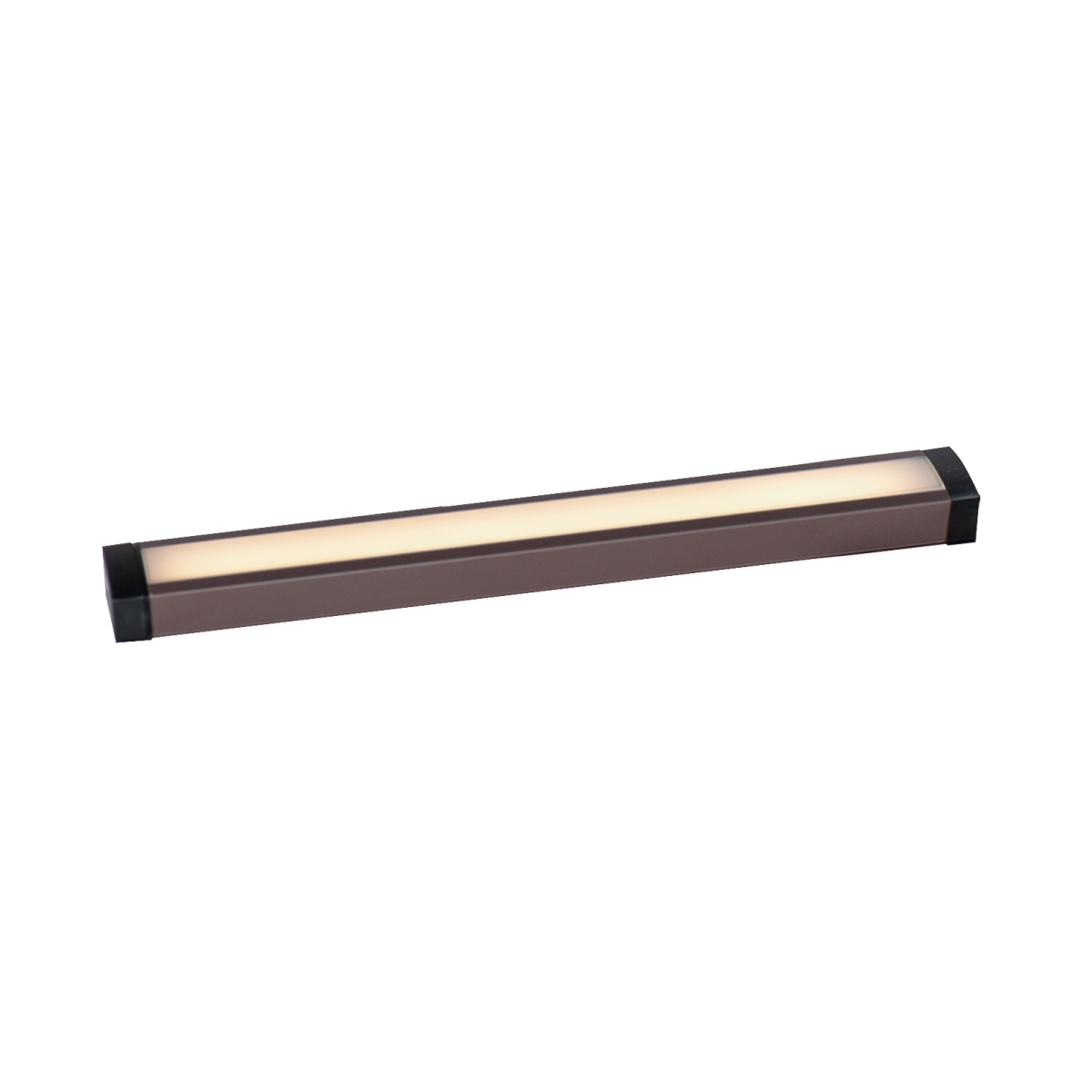 Lighting  12 in. CounterMax 120V Slim LED UC White Tunable Stick-Under Cabinet Light, Bronze