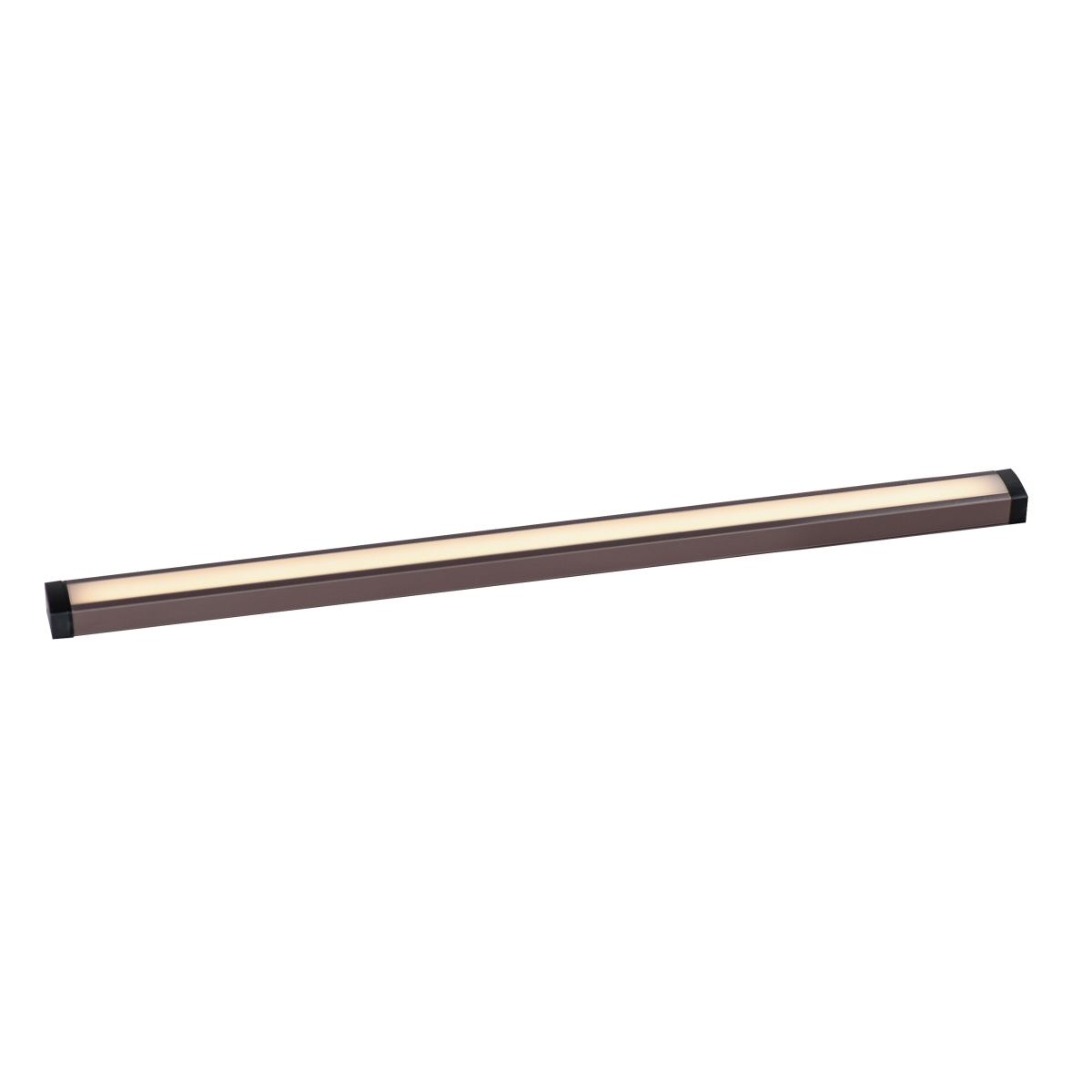 Lighting  24 in. CounterMax 120V Slim LED UC White Tunable Stick-Under Cabinet Light, Bronze