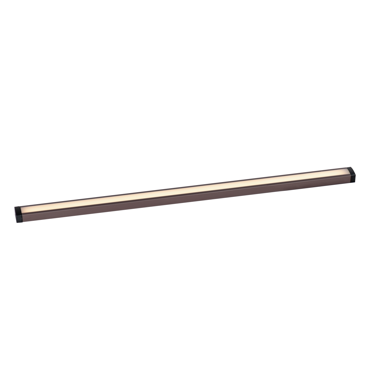 Lighting  30 in. CounterMax 120V Slim LED UC White Tunable Stick-Under Cabinet Light, Bronze