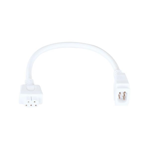 Lighting 88963WT 9 in. CounterMax 120V Slim Interlink Cord, White