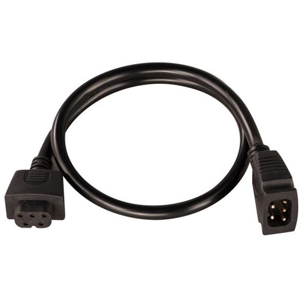 Lighting 88965BK 24 in. CounterMax 120V Slim Interlink Cord, Black
