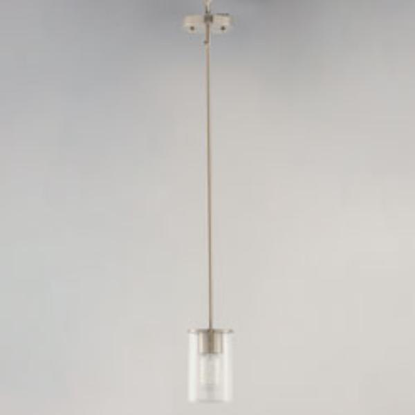 Sleek 1-Light Mini Pendant - Satin Nickel