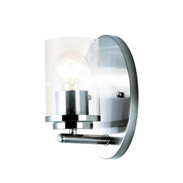 Corona 1-Light Wall Sconce - Polished Chrome
