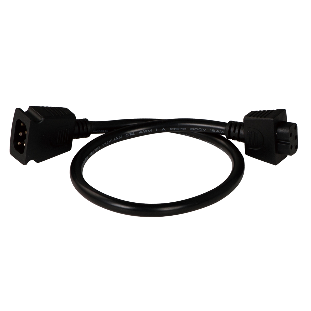 88964BK 18 in. CounterMax 120V Slim Interlink Cord, Black