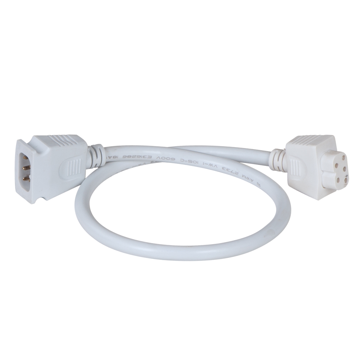 88964WT 18 in. CounterMax 120V Slim Interlink Cord, White