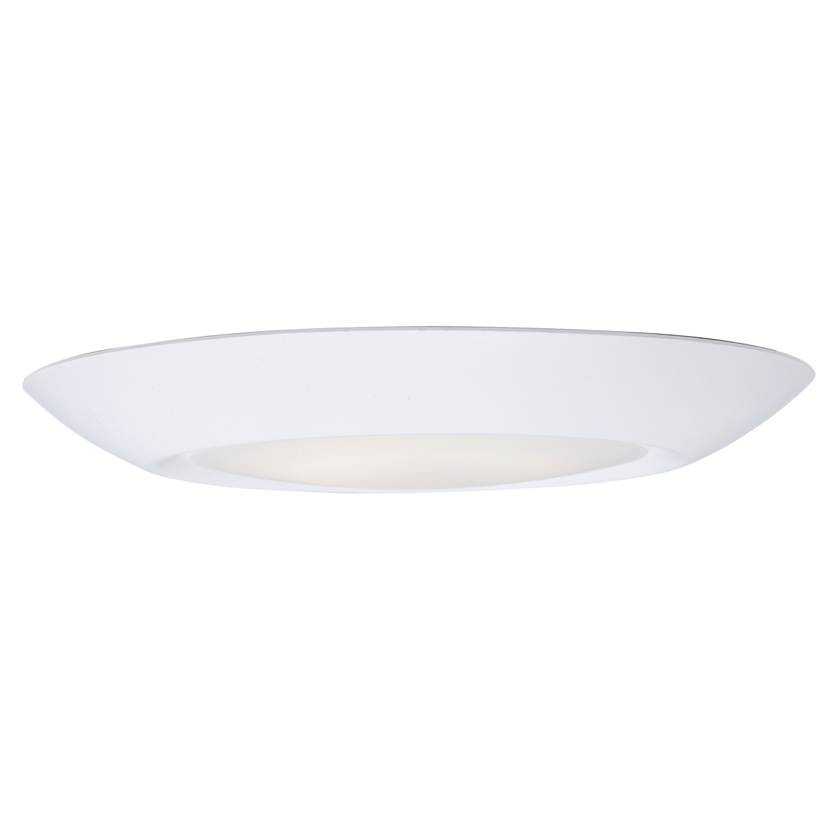 57413WTWT 6 in. 3000K Diverse LED Flush Mount, White