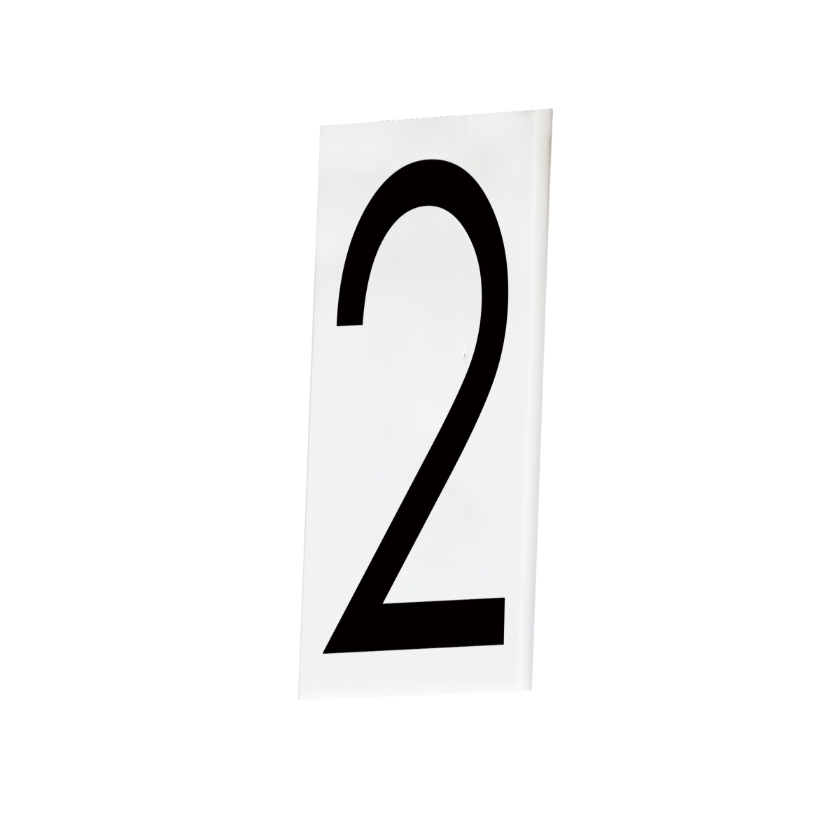 53632WT House Number 2 - Singleton Set, White