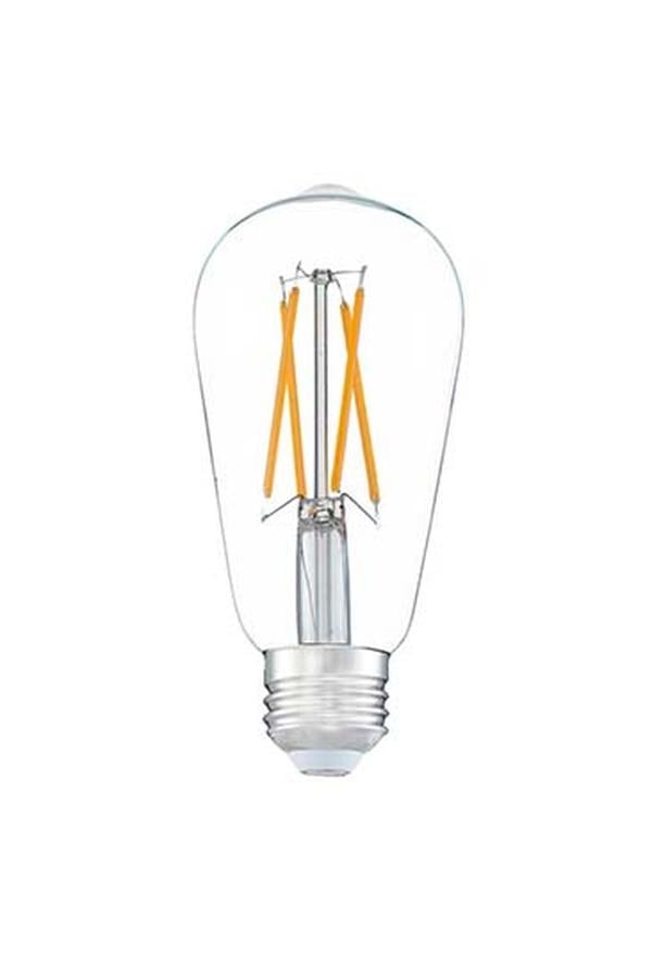 BL6E26ST58CL120V27 4.92 in. 6W 2700K LED E26 ST58 Dimmable Clear LED Bulb
