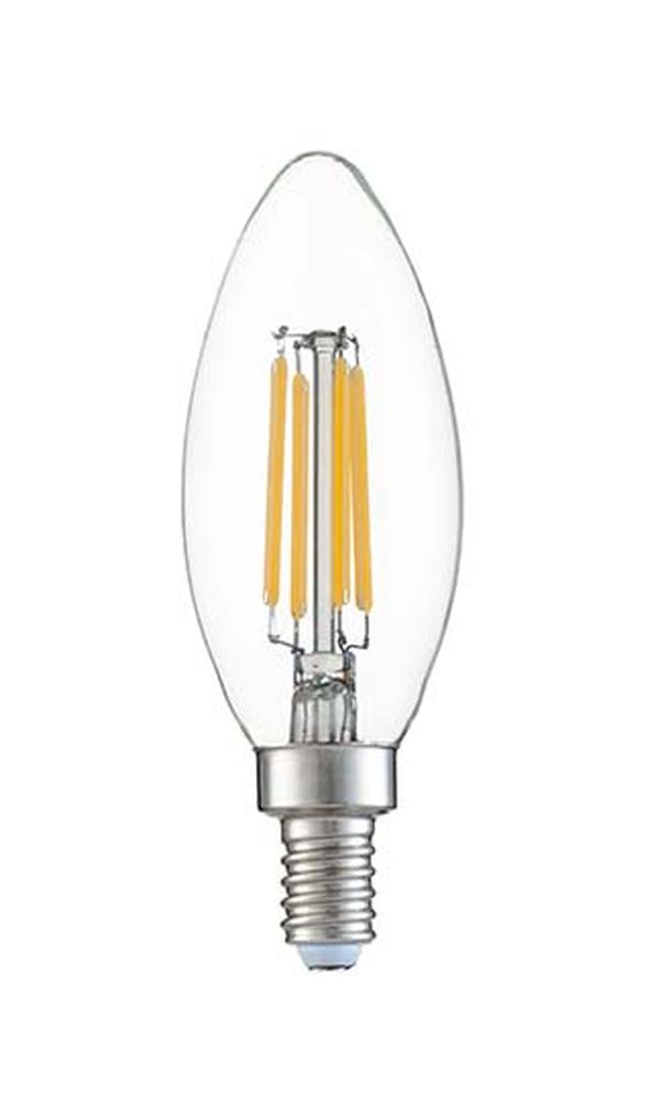 BL4E12B11CL120V30 3.82 in. 4 watt 3000K E12 B11 Dimmable Clear LED Bulb