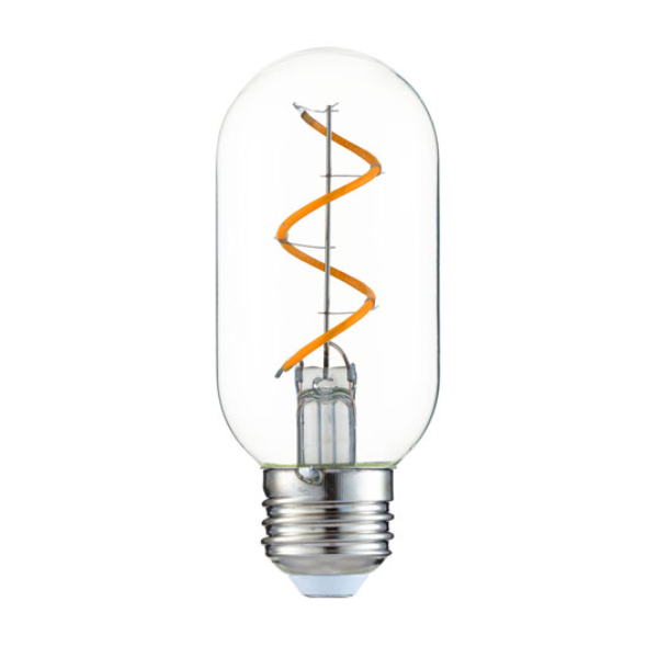 BL4E26T14CL120V22 4.25 in. 4 W LED E26 T14 Clear Dimmable 2200K Bulb