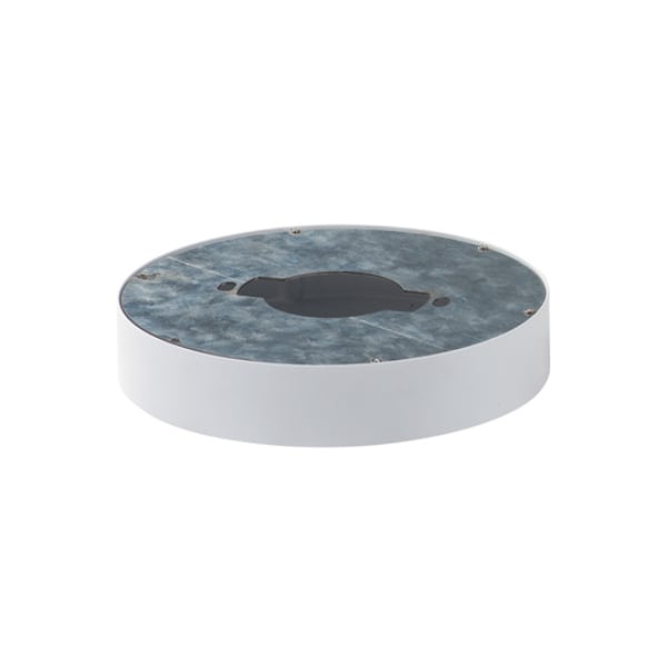57890WT Empty EM Shell for 7 in. Round Trim - White