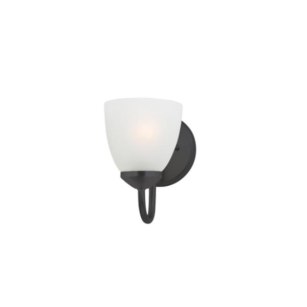 Axis 1-Light Strip Bath Vanity, Black