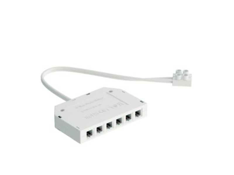 MSC8924V6P-WT CounterMax Lite Low Voltage Plug Connection 6 Port Hub - White
