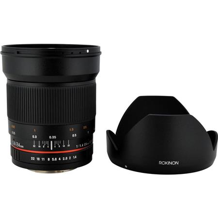 24mm F1.4 Full Frame Wide Angle Lens for Sony E Mount Cameras (RK24M-E)