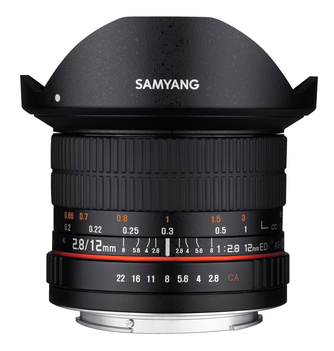 SY12M-E-BK 12 mm F2.0 Nano Coating System CS Camera Lens for Sony E-Mount APS-C - Black