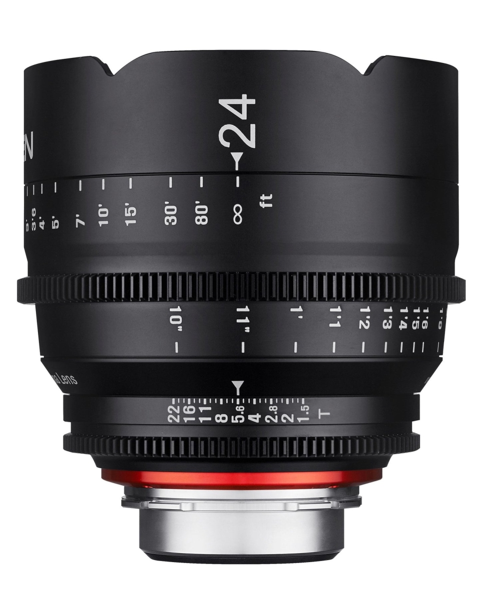 XN24-C Rokinon 24 mm T1.5 Camera Lens for Canon EF Mount