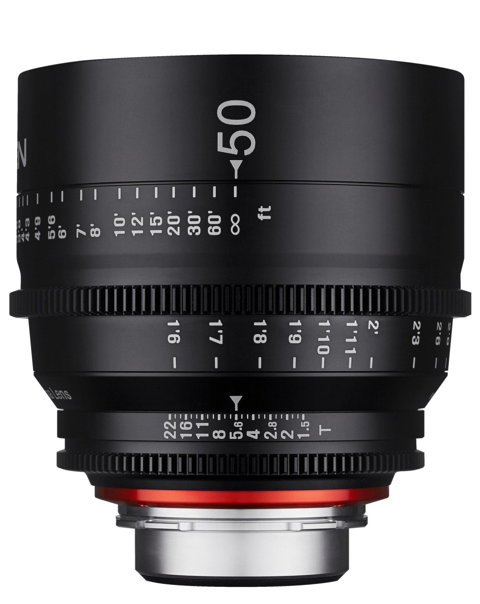 XN50-C Rokinon 50 mm T1.5 Camera Lens for Canon EF Mount
