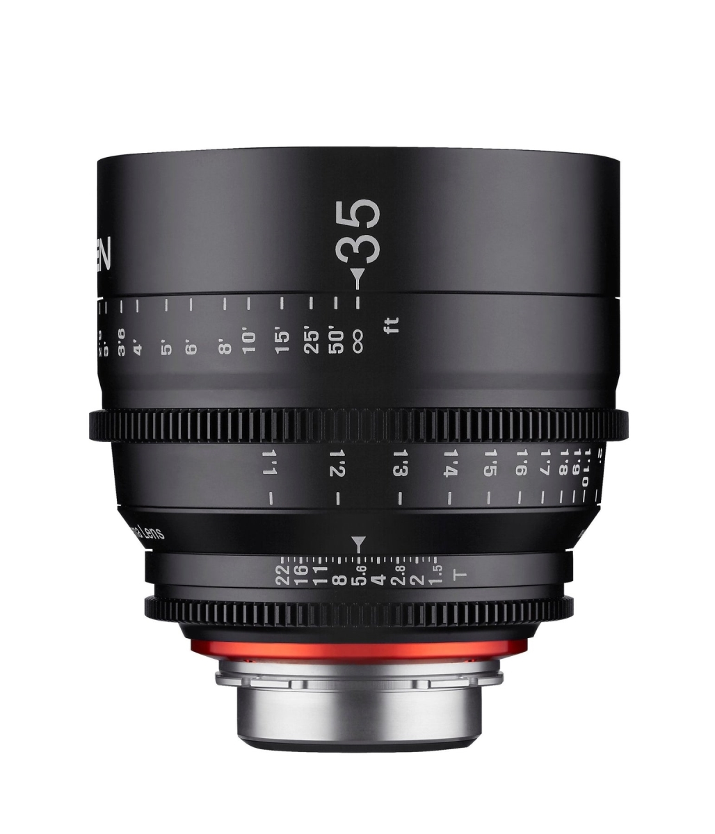 XN35-C Rokinon 35 mm T1.5 Camera Lens for Canon EF Mount