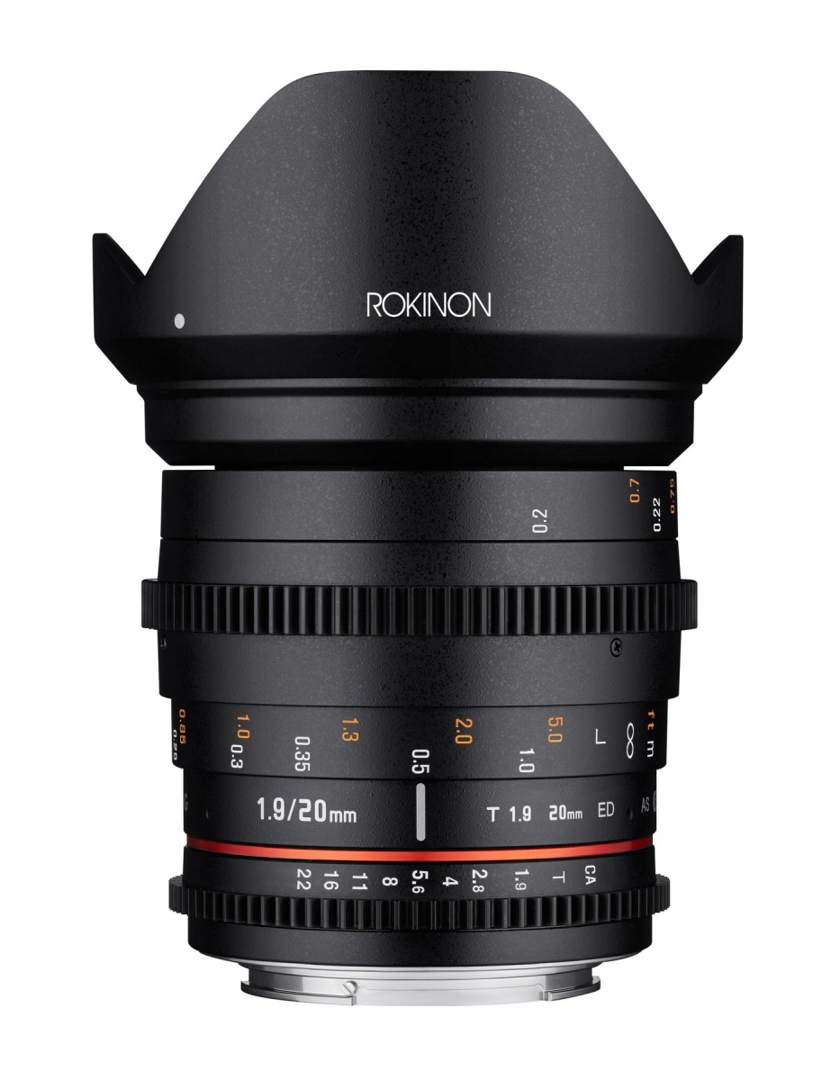 DS20MNEX 20 mm T19 Cine DS Camera Lens for Sony E