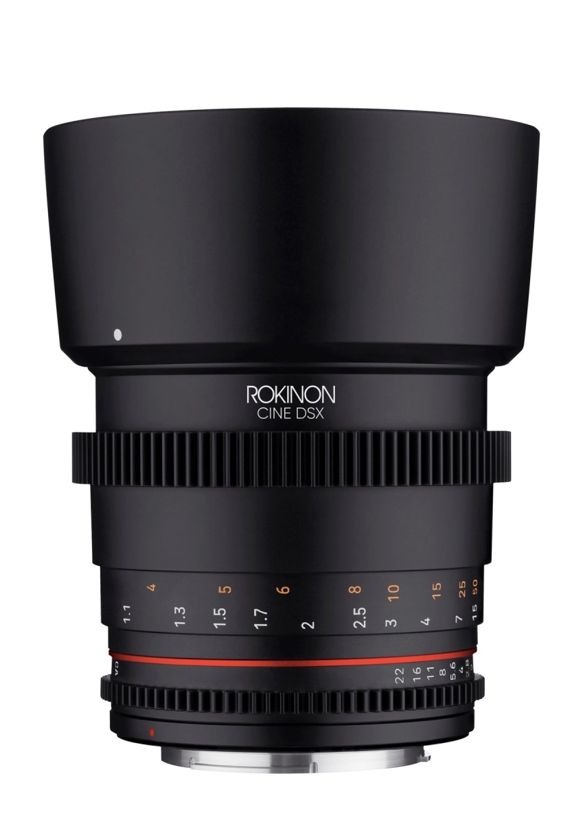 DSX85NEX 85 mm T15 DSX High Speed Cine Camera Lens for Sony E Mount