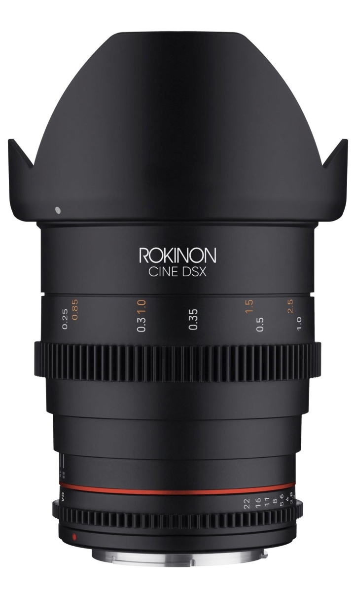 DSX24NEX 24 mm T15 DSX High Speed Cine Camera Lens for Sony E Mount