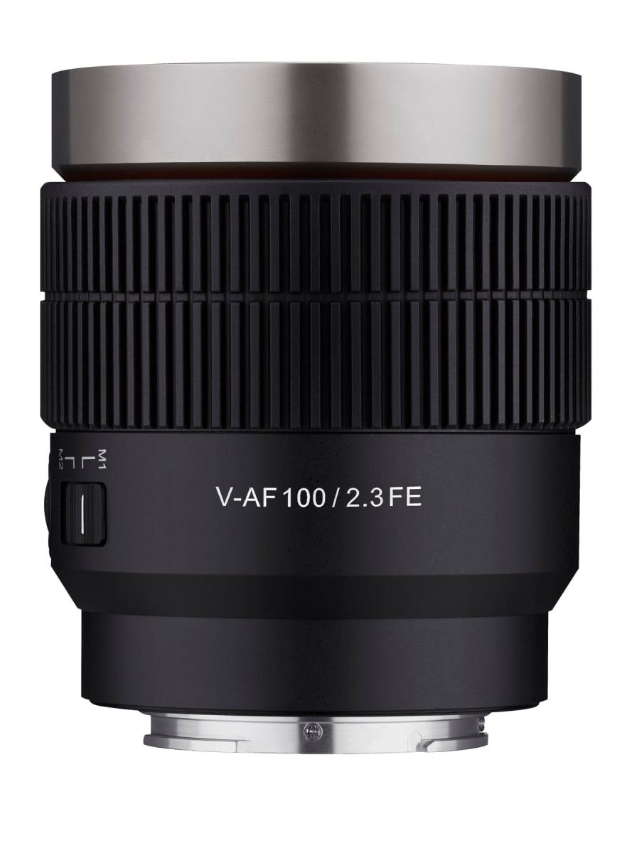 SYCAF100NEX Cine Auto Focus 100 mm T23 FE Camera Lens for Sony EMount
