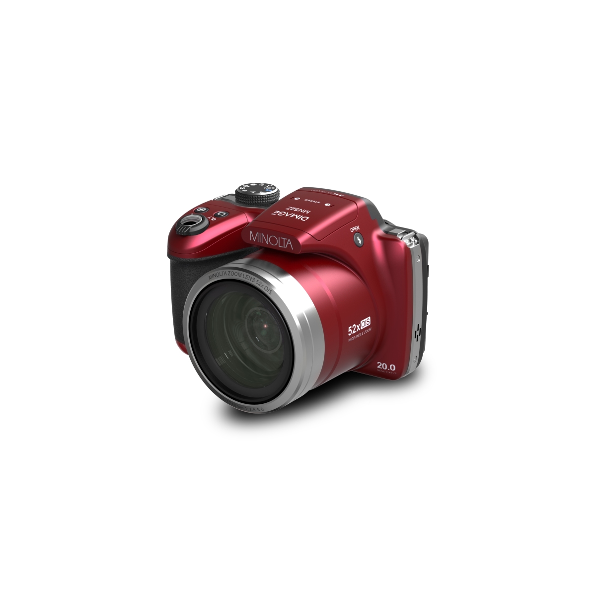 MN52Z-R  Mn52z 20Mp/4K 52X Optical Zoom Bridge Camera