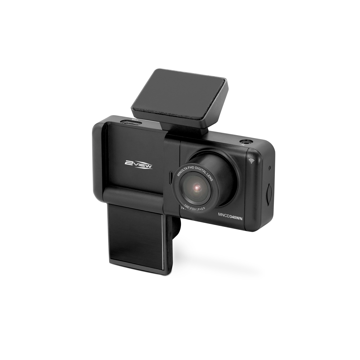 MNCD340NW-BK  Mncd340wn  2View 2-Ch 1080P Dashcam