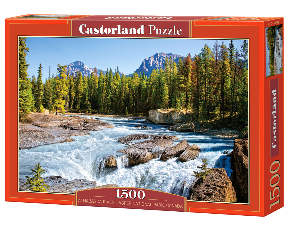 C-150762-2 Athabasca River, Jasper National Park, Canada Jigsaw Puzzle - 1500 Piece -  Castorland