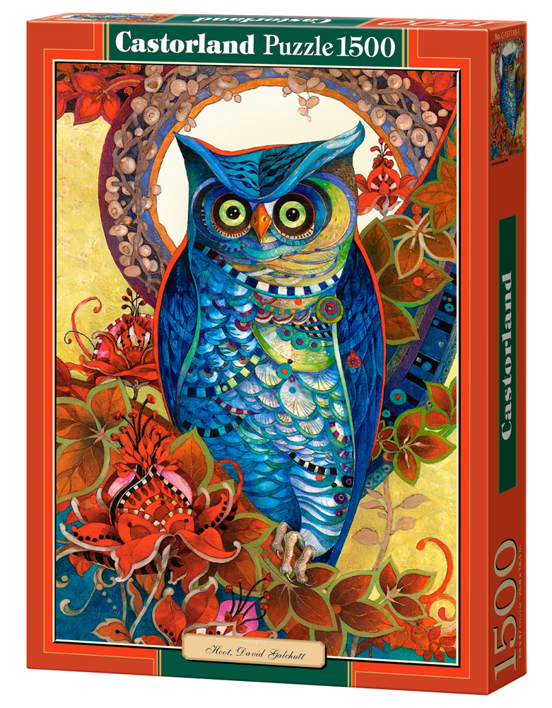 C-151110-2 Hoot, David Galchutt Jigsaw Puzzle - 1500 Piece -  Castorland