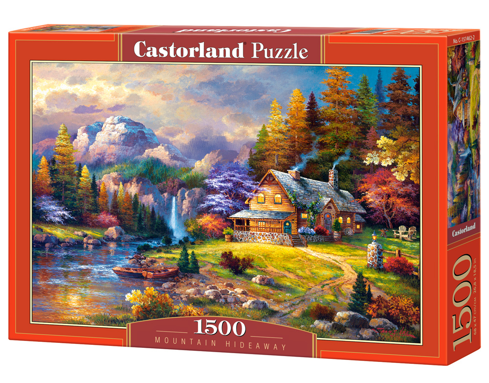 C-151462-2 Mountain Hideaway Jigsaw Puzzle - 1500 Piece -  Castorland