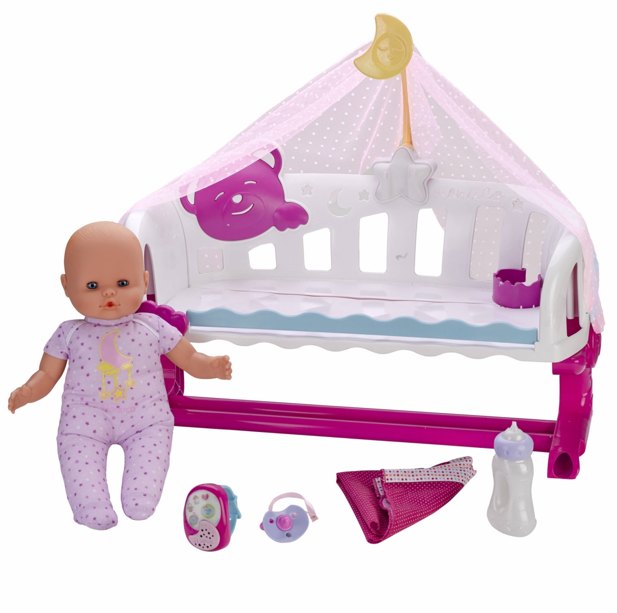 700014485 Sleep with Me Cradle with Baby Monitor -  NENUCO