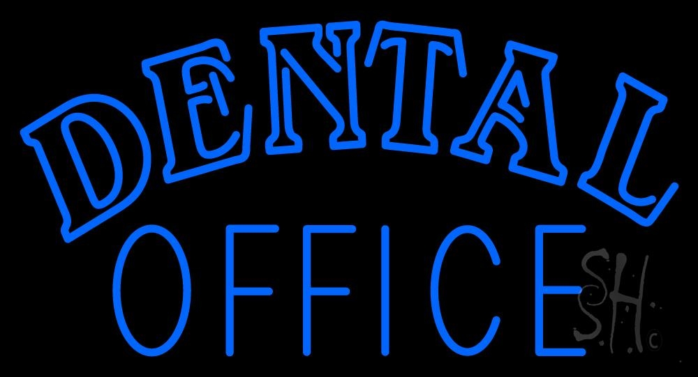 Everything Neon  Dental Office LED Neon Sign 13 x 24 - inches