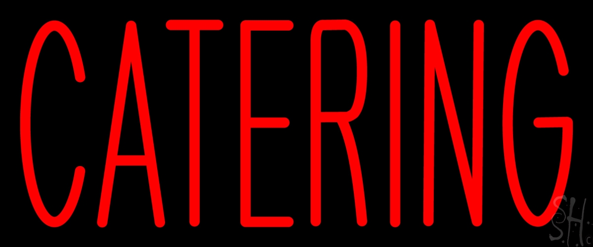 Everything Neon  Red Catering LED Neon Sign 6 x 15 - inches