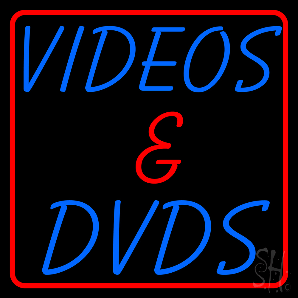 Everything Neon  Videos And Dvds 1 LED Neon Sign 16 x 16 - inches