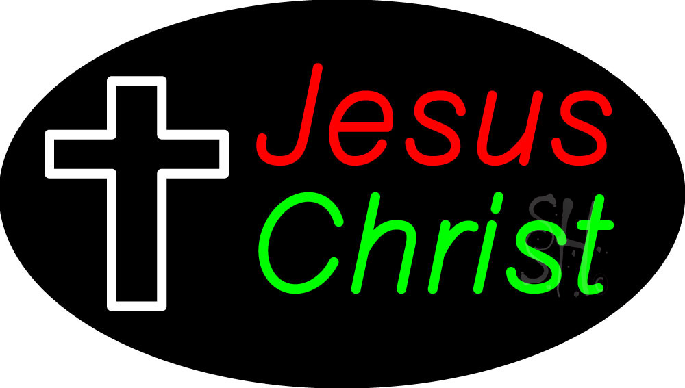 Picture of Everything Neon ENQ-60015 Jesus Christ LED Neon Sign 10 x 24 - inches