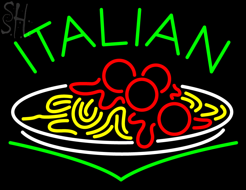 Custom Italian LED Neon Sign 1 15 x 19 - inches