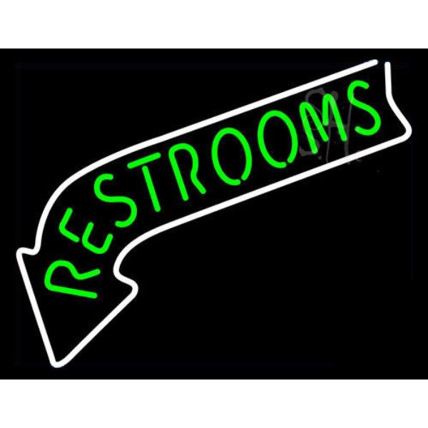 Picture of Everything Neon ENQ-60026 Restrooms LED Neon Sign 15 x 19 - inches